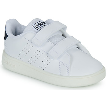 Schuhe Kinder Sneaker Low Adidas Sportswear ADVANTAGE CF I Weiss / Marine