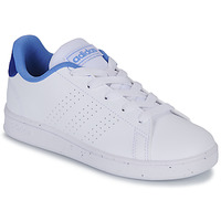 Schuhe Kinder Sneaker Low Adidas Sportswear ADVANTAGE K Weiss / Blau