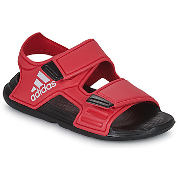 Schuhe Kinder Sneaker Low Adidas Sportswear ALTASWIM C Rot / Schwarz
