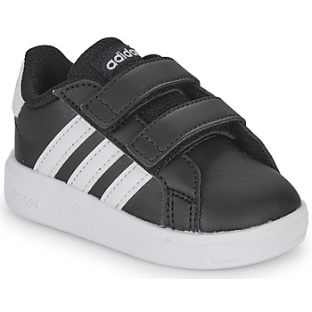 Schuhe Kinder Sneaker Low Adidas Sportswear GRAND COURT 2.0 CF Schwarz / Weiss