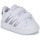 Schuhe Mädchen Sneaker Low Adidas Sportswear GRAND COURT 2.0 CF Weiss / Silbern