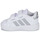 Schuhe Mädchen Sneaker Low Adidas Sportswear GRAND COURT 2.0 CF Weiss / Silbern