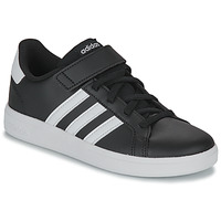 Schuhe Kinder Sneaker Low Adidas Sportswear GRAND COURT 2.0 EL Schwarz / Weiss