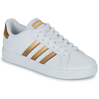 Schuhe Kinder Sneaker Low Adidas Sportswear GRAND COURT 2.0 K Weiss / Gold