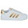 Schuhe Mädchen Sneaker Low Adidas Sportswear GRAND COURT 2.0 K Weiss / Gold