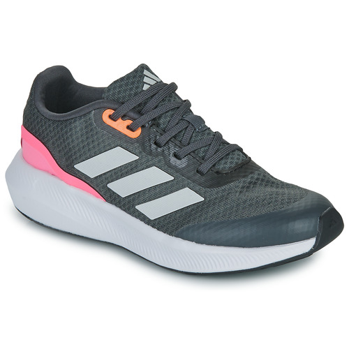 Schuhe Mädchen Laufschuhe Adidas Sportswear RUNFALCON 3.0 K Grau / Rosa