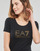 Kleidung Damen T-Shirts Emporio Armani EA7 8NTT67-TJDQZ Schwarz / Gold