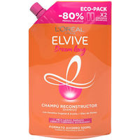 Beauty Damen Shampoo L'oréal Elvive Dream Long Rekonstruktives Shampoo Recharge Eco Pack 