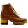 Schuhe Damen Low Boots Halmanera MIRNA42 Braun