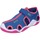 Schuhe Mädchen Sandalen / Sandaletten Geox BD50 J ANDROID Blau