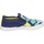 Schuhe Jungen Slipper Geox BD52 J KILWI Blau