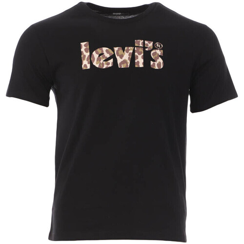 Kleidung Herren T-Shirts Levi's A2823-0130 Schwarz