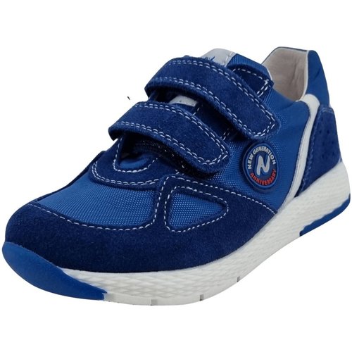 Schuhe Jungen Derby-Schuhe & Richelieu Naturino Klettschuhe Isao 01 2015881-0C03 Blau