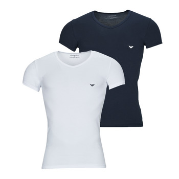 Emporio Armani  T-Shirt V NECK T-SHIRT SLIM FIT PACK X2