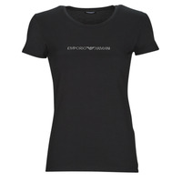 Kleidung Damen T-Shirts Emporio Armani T-SHIRT CREW NECK Schwarz
