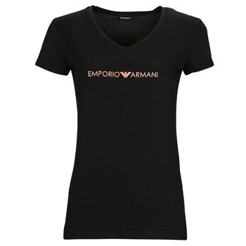 Kleidung Damen T-Shirts Emporio Armani T-SHIRT Schwarz