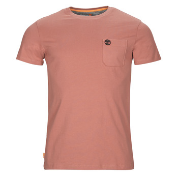 Kleidung Herren T-Shirts Timberland SS Dunstan River Pocket Tee Slim Rosa
