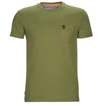 Kleidung Herren T-Shirts Timberland SS Dunstan River Pocket Tee Slim Kaki