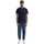 Kleidung Herren T-Shirts & Poloshirts Revolution 1302 KEE T-Shirt - Navy Melange Blau
