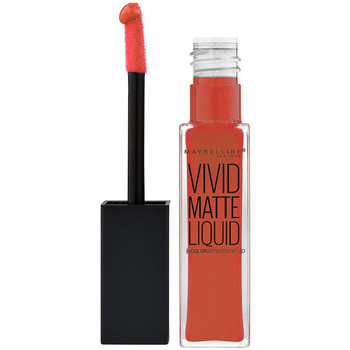 Beauty Damen Lippenstift Maybelline New York Vivid Matte Liquid Lippenstift - 25 Orange Shot Orange