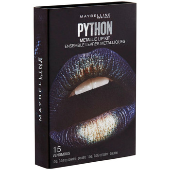 Beauty Damen Set Lidschatten  Maybelline New York Python Metallic-Lippenstift-Set - 15 Venomous Other