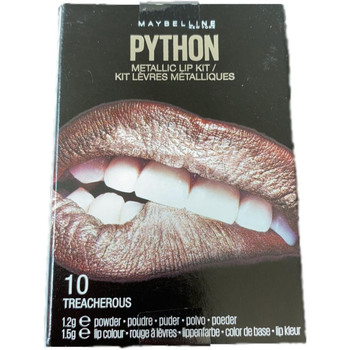 Beauty Damen Lippenstift Maybelline New York Python Metallic-Lippenstift-Set Other