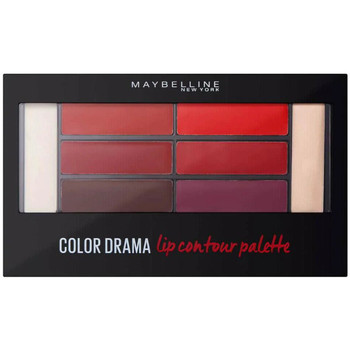 Beauty Damen Set Lidschatten  Maybelline New York Color Drama Lippenpalette - 01 Crimson Vixen Multicolor