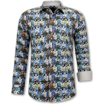 Kleidung Herren Langärmelige Hemden Gentile Bellini Kunstdruck Print Bluse Multicolor