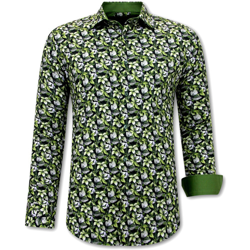 Kleidung Herren Langärmelige Hemden Gentile Bellini Bluhemd Grun Grün