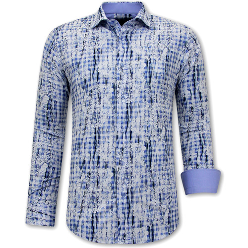 Kleidung Herren Langärmelige Hemden Gentile Bellini Blu Für Blau