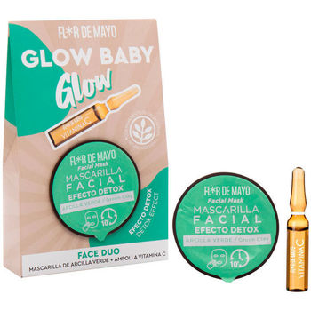 Flor De Mayo  Masken Glow Baby Glow Face Lot 2 Stck