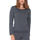 Kleidung Damen Pyjamas/ Nachthemden Luna Langärmeliges Top Micro Touch  Splendida Grau