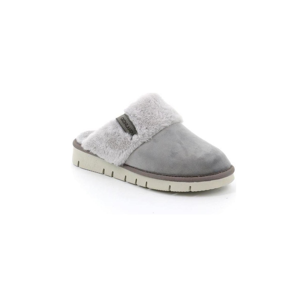 Schuhe Damen Pantoffel Grunland DSG-CI3023 Grau