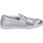 Schuhe Damen Slipper Agile By Ruco Line BD179 2813 A DORA Silbern
