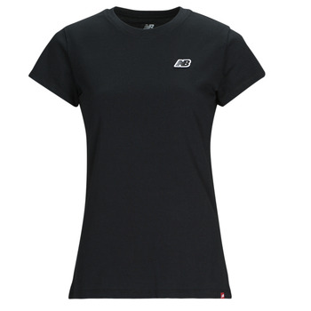 Kleidung Damen T-Shirts New Balance WT23600-BK Schwarz