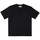 Kleidung Herren T-Shirts & Poloshirts Sanjo Flocked Logo T-Shirt - All Black Schwarz