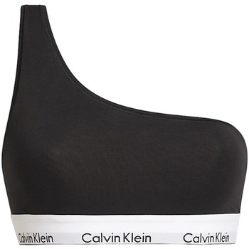 Kleidung Damen Bikini Ober- und Unterteile Calvin Klein Jeans 000QF7007E Schwarz