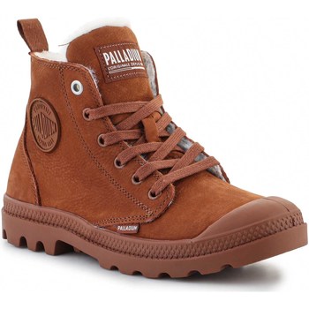 Schuhe Damen Boots Palladium PAMPA HI ZIP WL 95982-200-M Braun