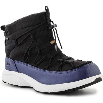 Schuhe Herren Boots Keen Uneek Snk Chukka Wp Black/Blue depths 1025446 Multicolor