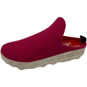 Schuhe Damen Hausschuhe Asportuguesas Come Wollfilz pink P018023057 rot