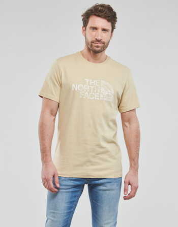 Kleidung Herren T-Shirts The North Face S/S Woodcut Dome Tee Beige