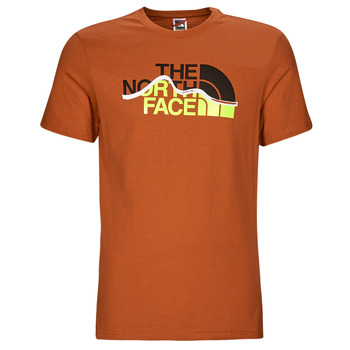 Kleidung Herren T-Shirts The North Face S/S Mountain Line Tee Braun