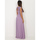 Kleidung Damen Kleider La Modeuse 61966_P141380 Violett