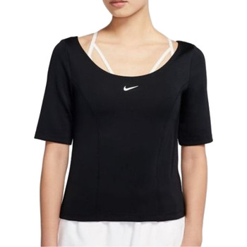 Kleidung Damen T-Shirts & Poloshirts Nike CZ1402-010 Schwarz