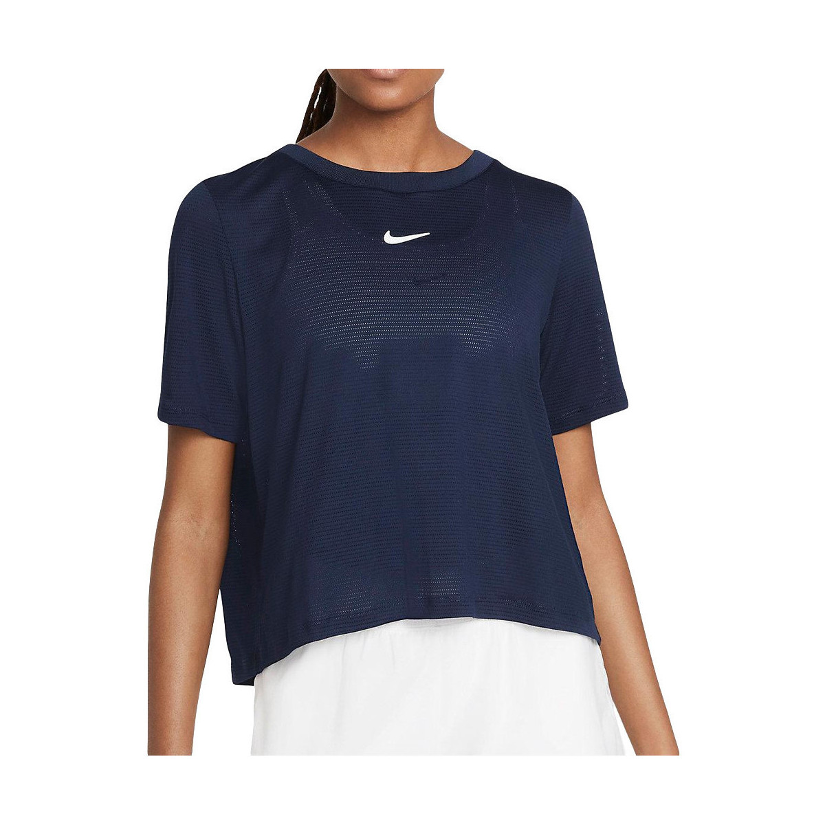 Kleidung Damen T-Shirts & Poloshirts Nike CV4811-451 Blau