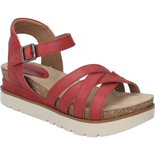 Schuhe Damen Sandalen / Sandaletten Josef Seibel Clea 14, rot Rot