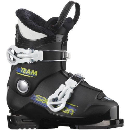 Schuhe Mädchen Laufschuhe Salomon Skischuhe Ski Schuhe TEAM T2 Black/White L41177900 Schwarz