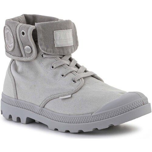 Schuhe Herren Sneaker High Palladium Baggy Vapor/Metal 02353-095-M Grau
