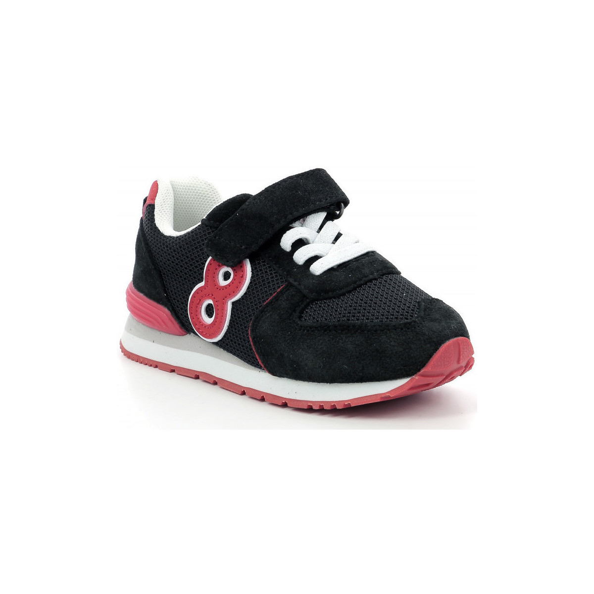 Schuhe Kinder Sneaker Low Mod'8 Snooklace Schwarz