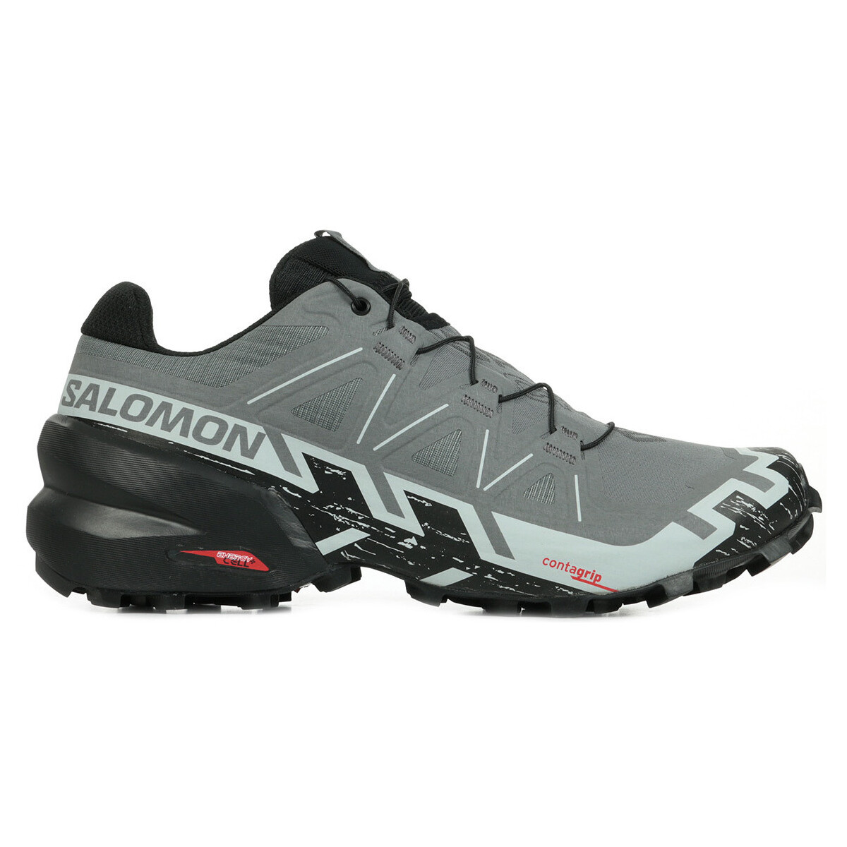 Schuhe Herren Laufschuhe Salomon Speedcross 6 Grau